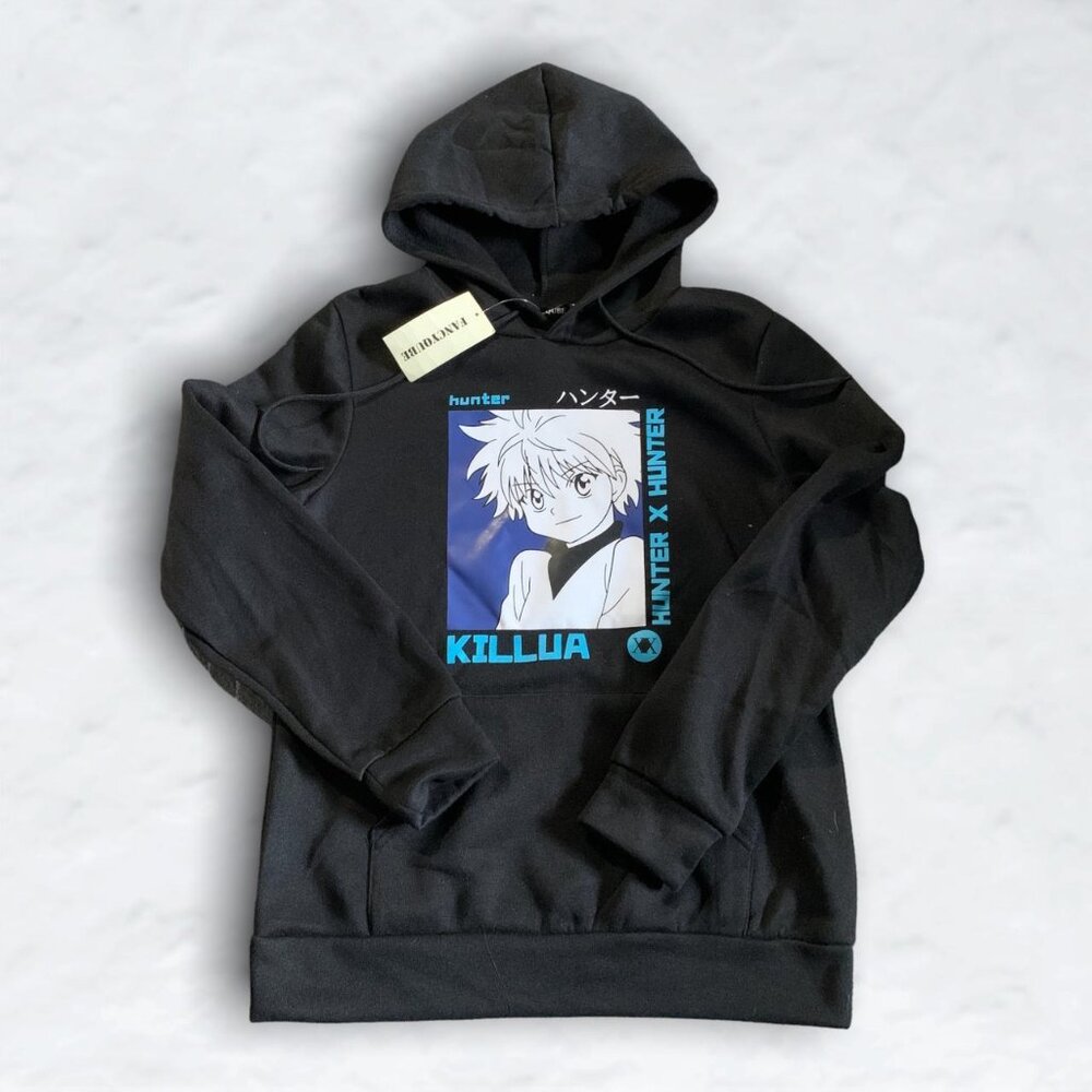 Fancyqube Killua Hunter x Hunter Anime Pullover Graphic Hoodie